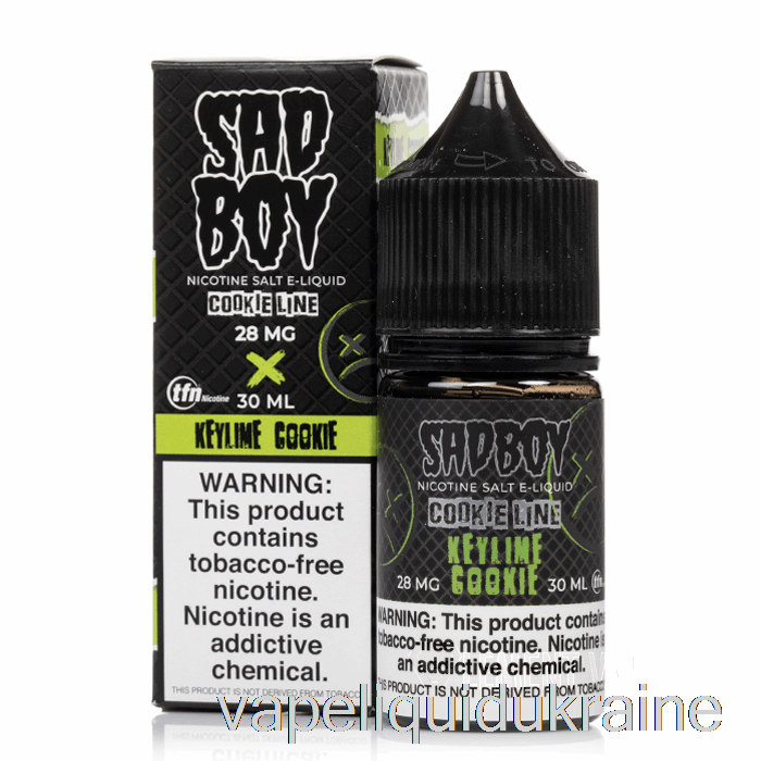 Vape Ukraine Keylime Cookie - Sadboy Salts - 30mL 28mg